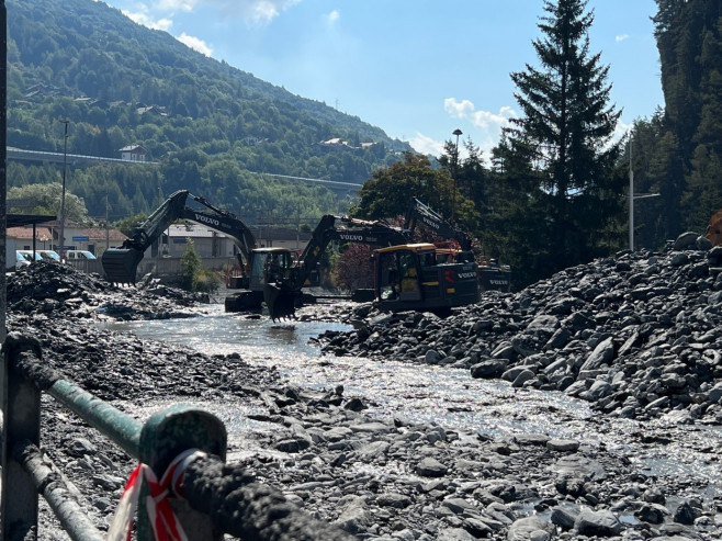 Nubifragio a Bardonecchia, il giorno dopo