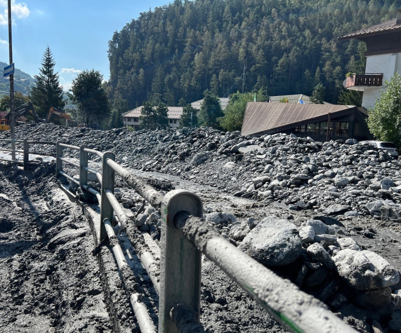 Nubifragio a Bardonecchia, il giorno dopo