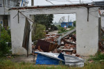 Houses Collapsed After A Tornado in Yancheng, China