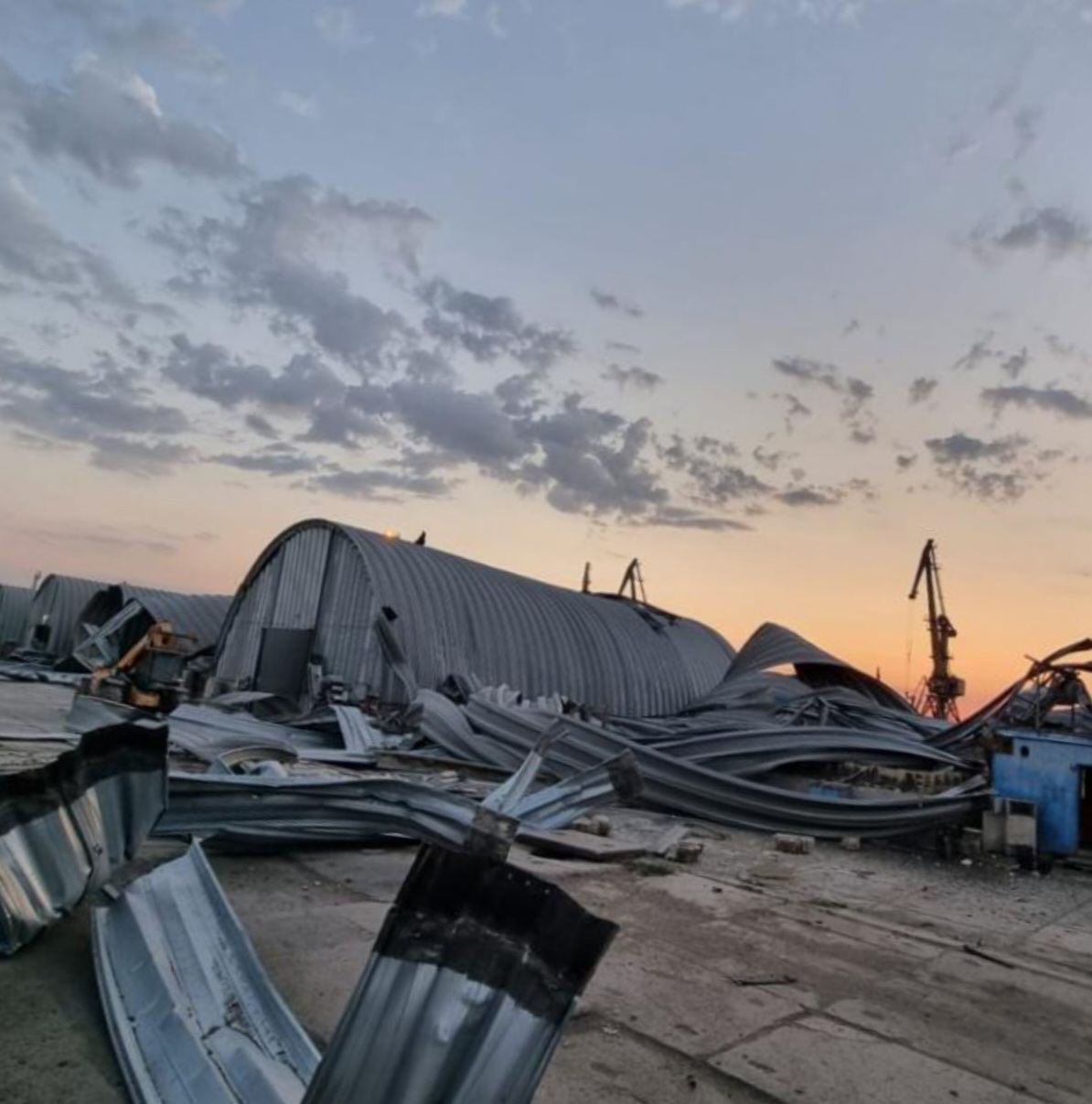 Un nou atac cu drone la granița României, explozii în portul Izmail. Rușii au distrus drone ucrainene lângă Crimeea