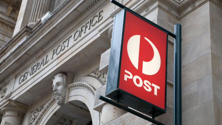 General Post Office Sign Adelaide Australia