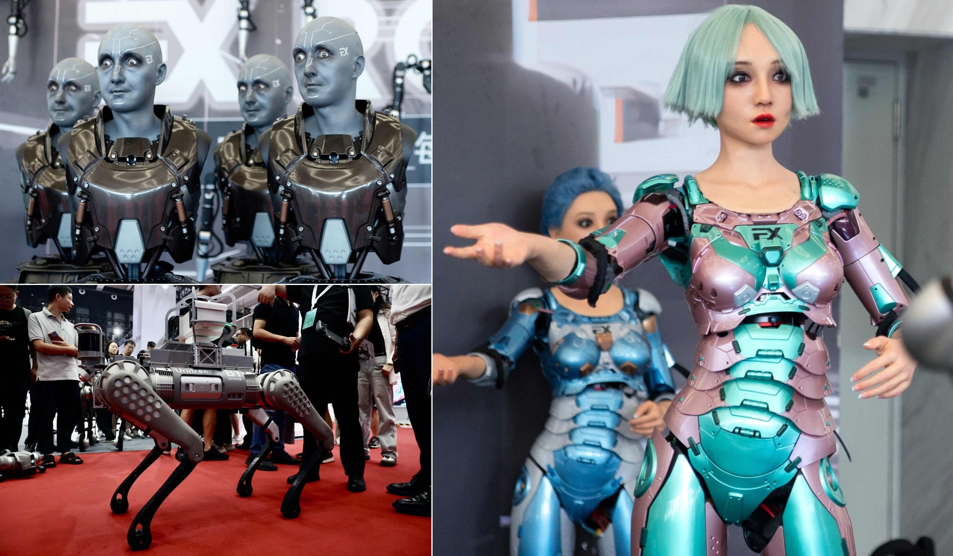 Roboții fac spectacol la Conferința Mondială de Robotică de la Beijing, unde China își prezintă cele mai noi tehnologii