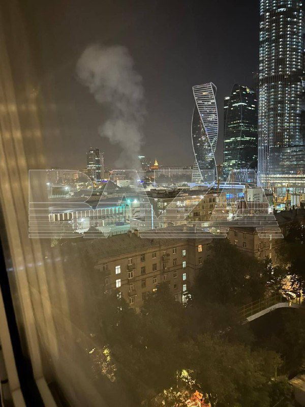 Explozie la Moscova. O dronă ucraineană a lovit o clădire din cartierul de afaceri al orașului