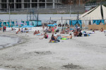 Vacationers Enjoy The Beach - Odesa