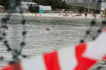 Vacationers Enjoy The Beach - Odesa