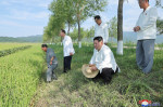 kim jong un a vizitat ferme in coreea de nord