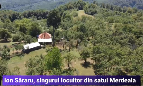 Povestea satului românesc fără apă și curent, în care trăiește un singur locuitor: Oamenii s-au stins, casele s-au dărâmat