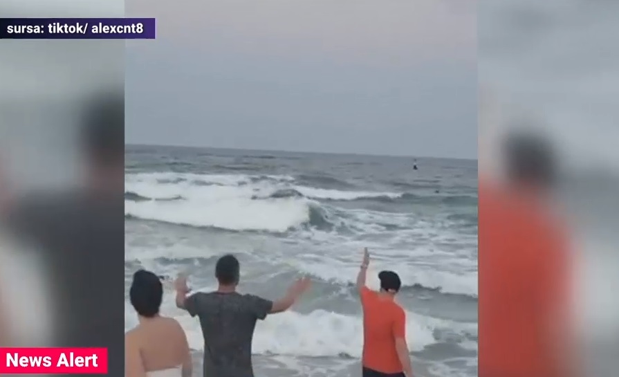 Imagini dramatice la Eforie Nord, după ce un turist a dispărut în mare. „De la un copil am ajuns să scoatem oameni în toată firea”