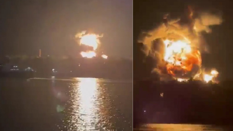Explozii în portul Izmail după atacul rusesc cu drone