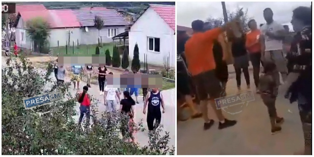 Bătaie generală cu bâte și cuțite într-un sat din Satu Mare, după ce un copil ar fi luat apă de la o cișmea stradală