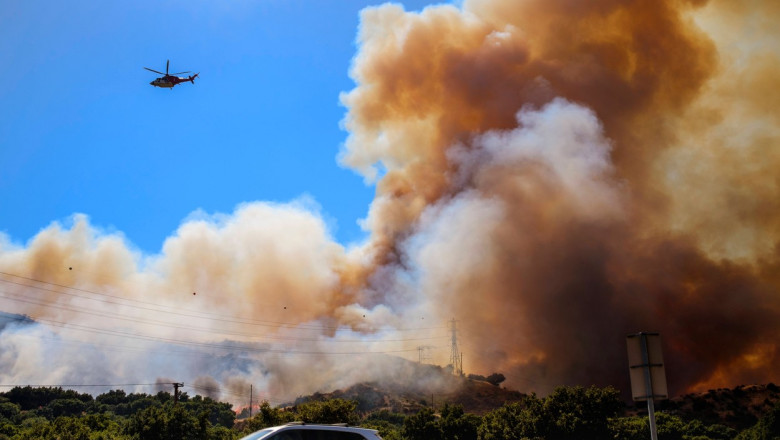 incendii de vegetatie in california