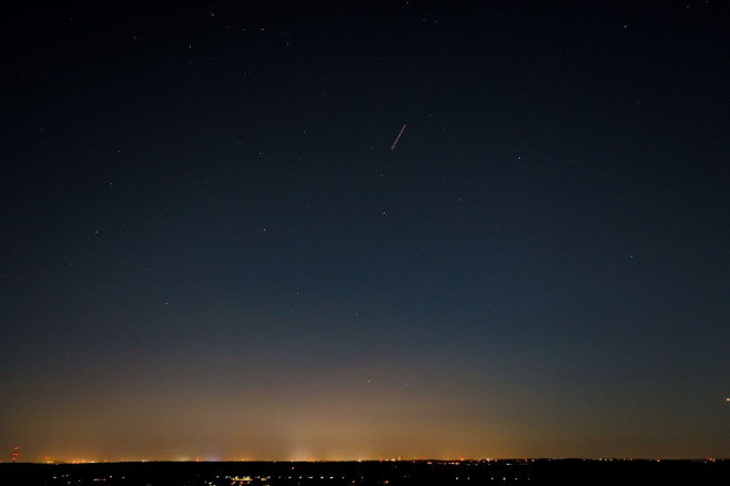 Shooting stars over Germany