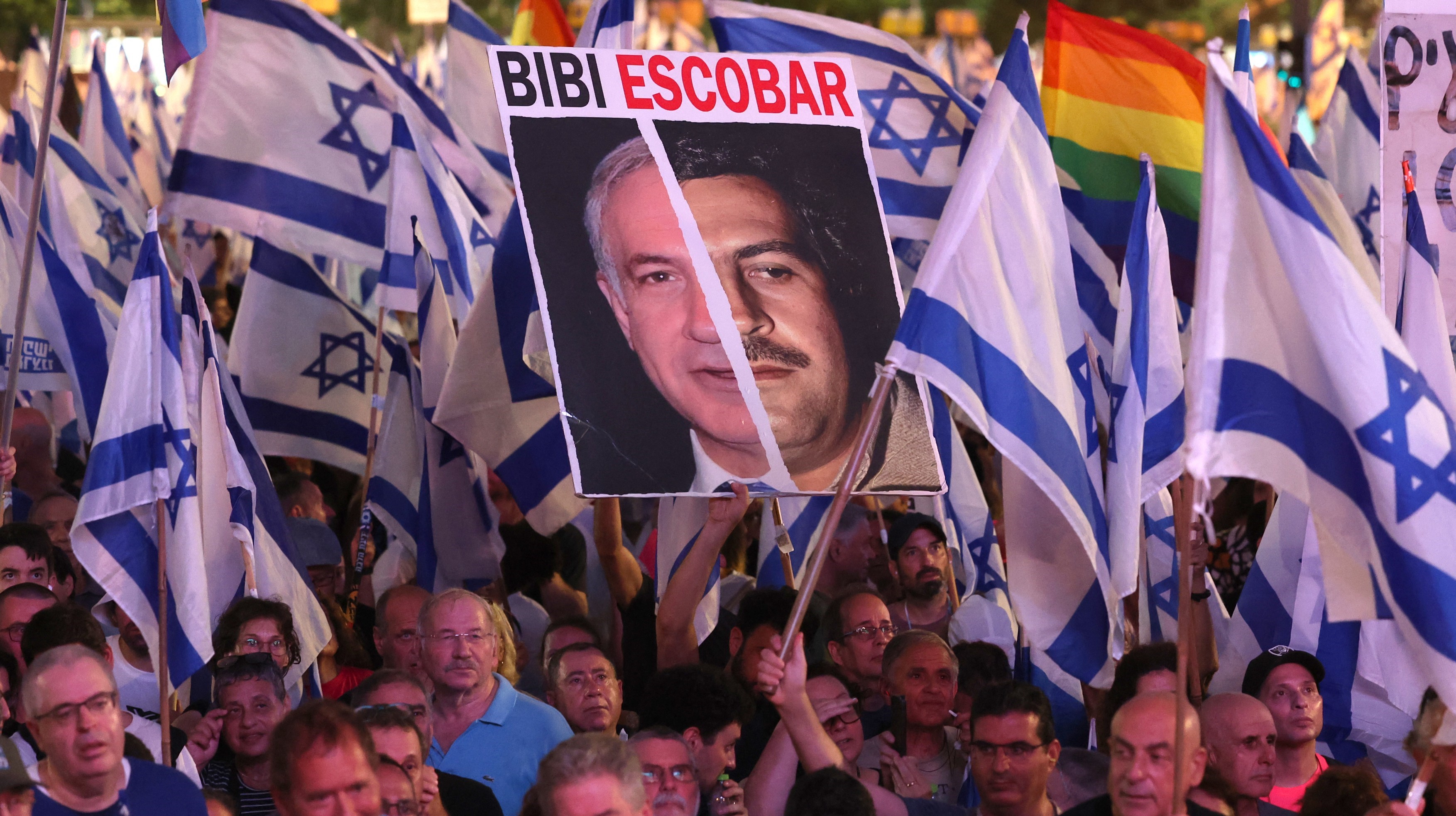 Mii de israelieni au protestat din nou împotriva reformelor judiciare susținute de guvernul lui Benjamin Netanyahu