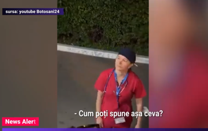 „Niște animale”. Atitudinea revoltătoare a unui medic de la maternitatea Botoșani, unde a murit Alexandra. Ce le-a spus protestarilor