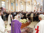 Italy, Milan: The funeral of the italian singer songwriter Toto Cutugno