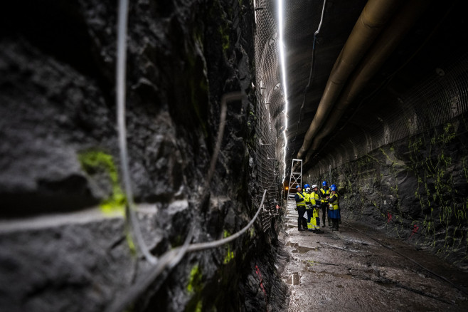 tunel de depozitare de deșeuri nucleare