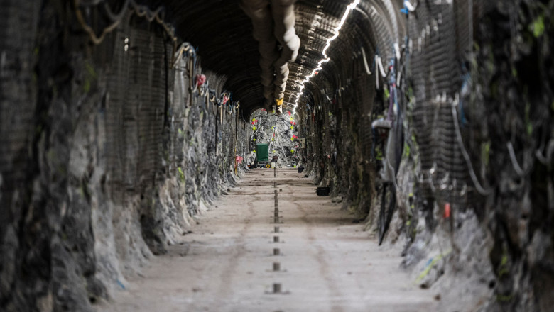 tunel de depozitare de deșeuri nucleare