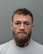 2019 , 11 march , MIAMI , Florida , USA : The famous UFC icon irish-born boxeur CONOR McGREGOR ( born 14 july 1988 ), mug shot after the arrest. Was arrested in Miami having allegedly smashed a fans phone at Fontainebleau Miami Beach hotel, the home of L