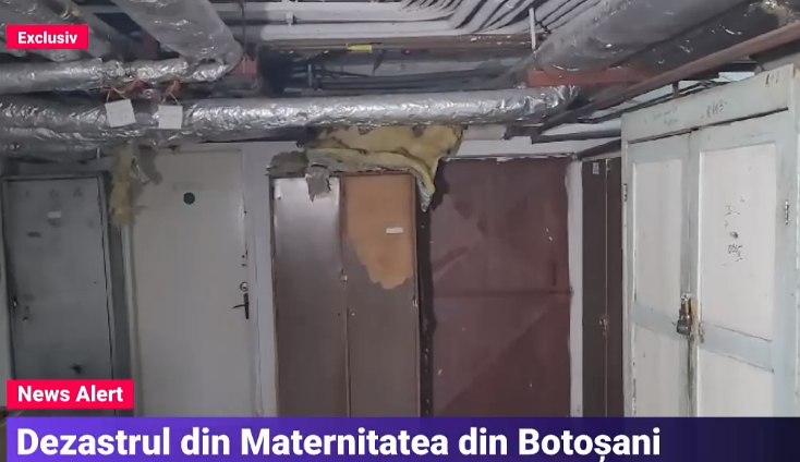 Imagini revoltătoare din spitalul unde a murit Alexandra. Cum arată vestiarul medicilor și al asistentelor din Botoșani