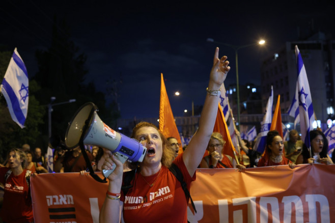 Women's rights protest in Israel