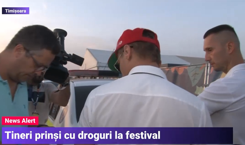"Am crezut că e o idee bună". Reacția unui tânăr prins cu droguri la un festival de muzică în Timișoara