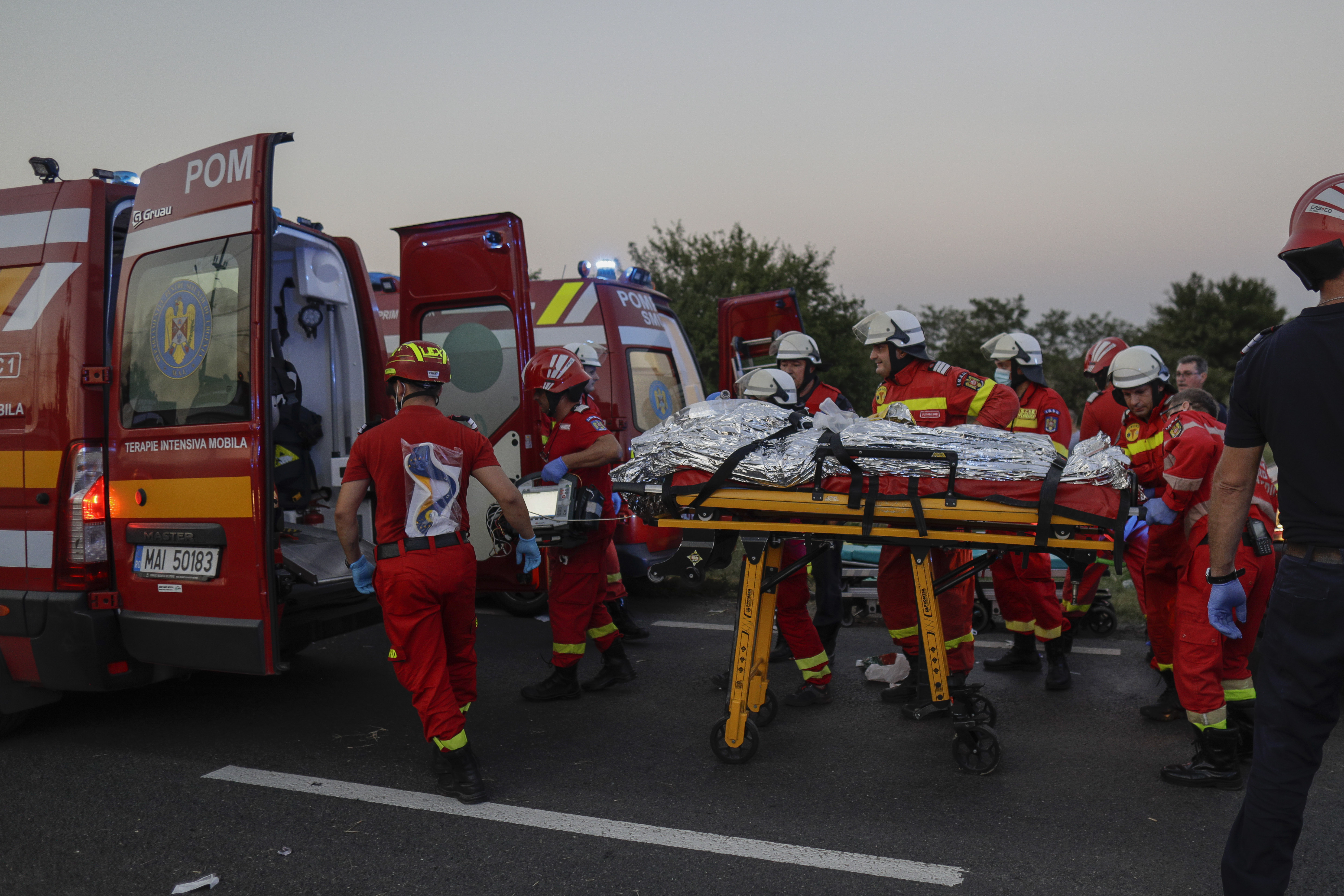 Încă unul dintre marii arși în explozia de la Crevedia a murit. Numărul deceselor a ajuns la cinci