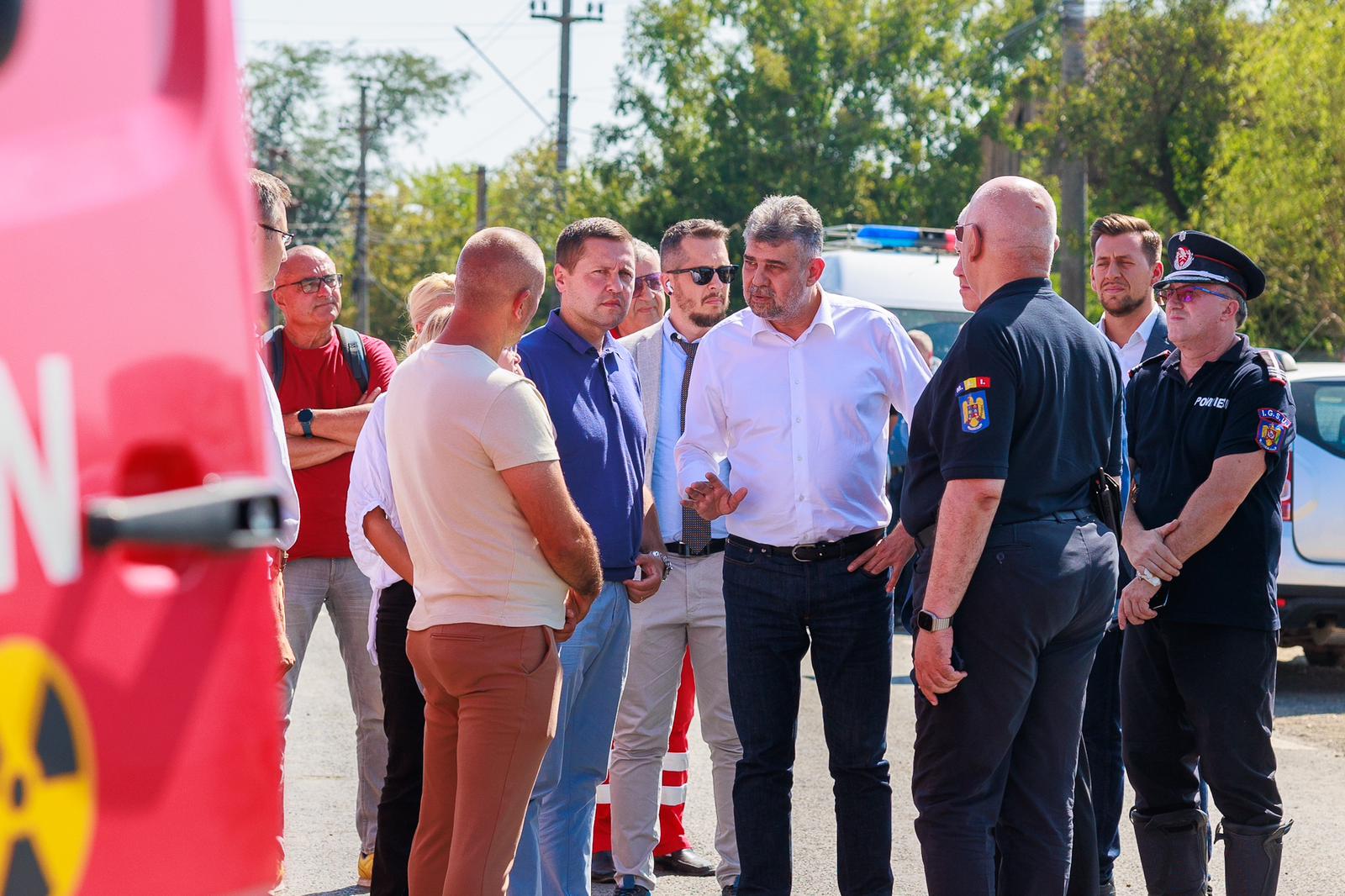 Marcel Ciolacu, la Crevedia: „Toți vinovații direcți sau morali pentru această tragedie vor plăti”