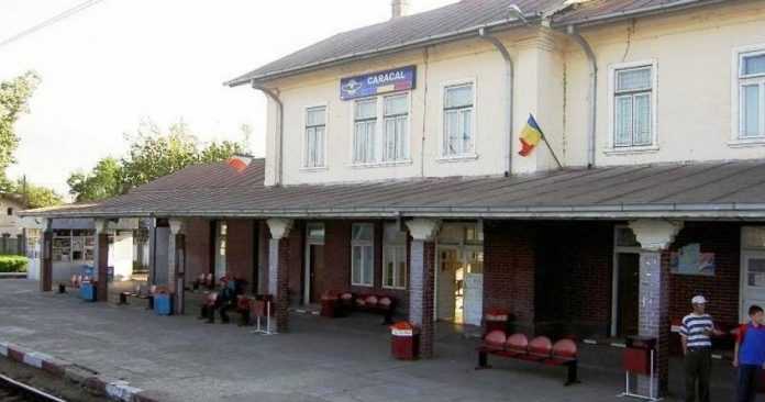Trafic feroviar închis în gara Caracal, după ce au fost depistate scurgeri de gaze dintr-un tren privat de marfă