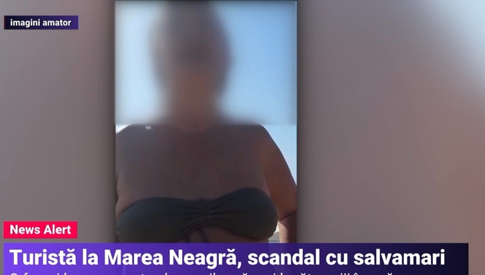 Nou scandal pe litoral. O turistă l-a luat la rost pe salvamarul care încerca să îi protejeze copiii: „Înoată mai bine decât tine”