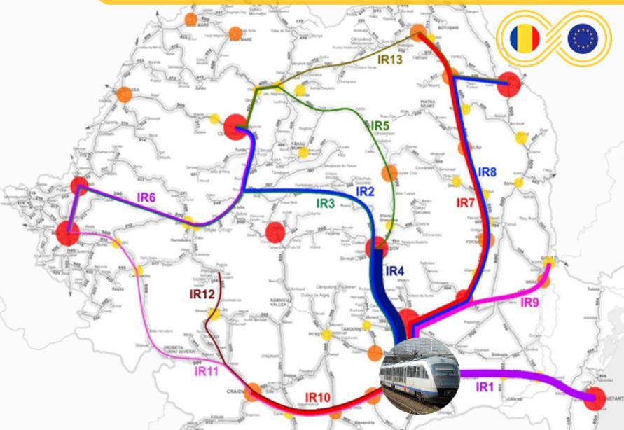 Peste 52 de milioane de euro vor fi alocate de UE pentru cumpărarea a 37 de trenuri electrice pe 13 rute din România
