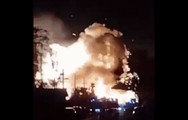 VIDEO. Exploziile de la Crevedia, văzute din avioane. Discuțiile dintre piloți și controlorul de zbor