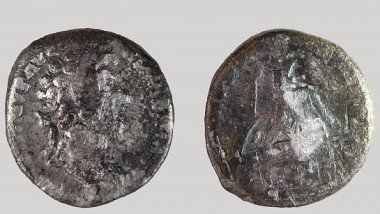moneda romana de argint
