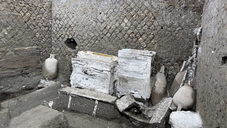 camera descoperita in pompei