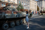 Exhibition of destroyed Russian equipment in Kyiv