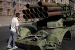 Exhibition of destroyed Russian equipment in Kyiv