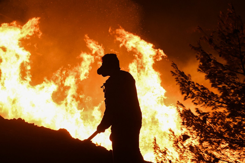 incendii in grecia