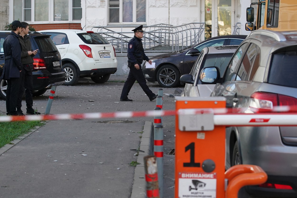Ucrainenii au atacat cu drone regiunile Moscova şi Briansk