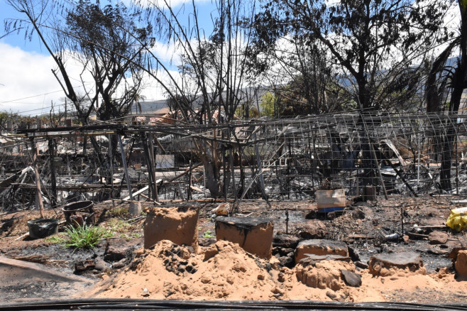 U.S. HAWAII MAUI ISLAND LAHAINA WILDFIRES AFTERMATH