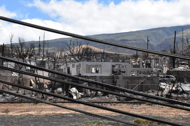 U.S. HAWAII MAUI ISLAND LAHAINA WILDFIRES AFTERMATH