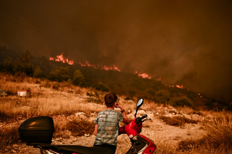 incendii in grecia