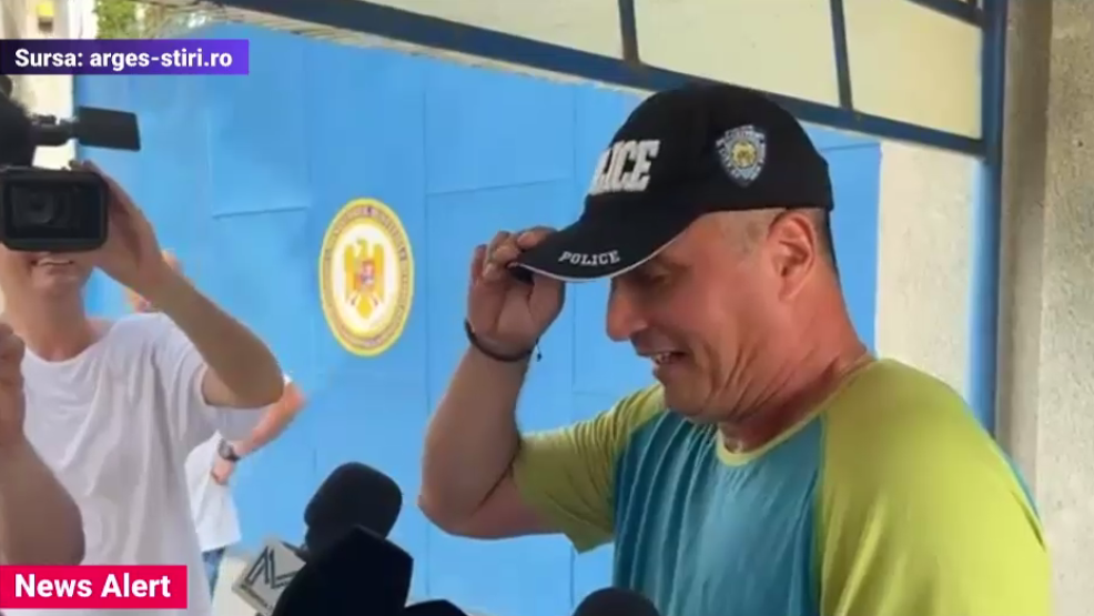 VIDEO. Primele imagini cu Cristian Cioacă în libertate: Astăzi e prima zi din restul vieţii mele