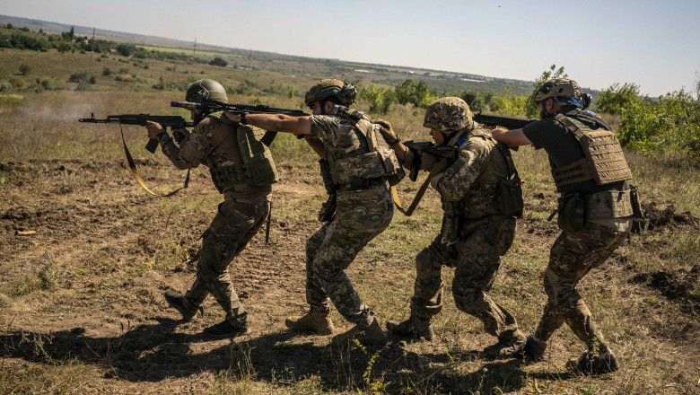 Military training of Ukrainian Army in Donetsk Oblast