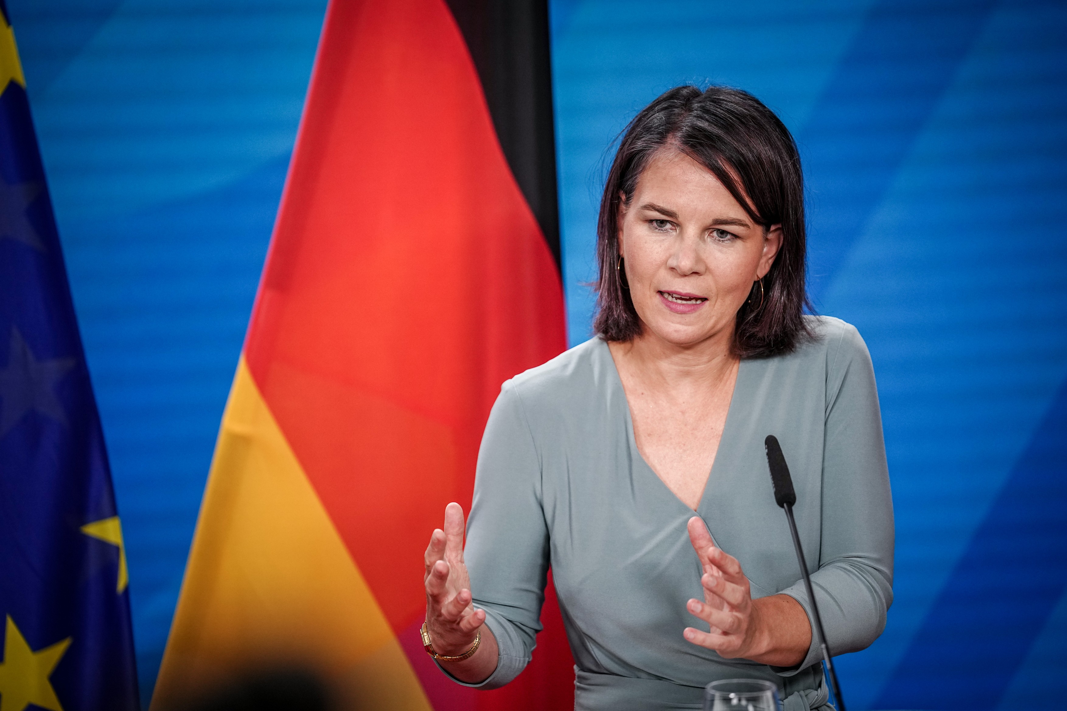 Șefa diplomației germane spune că atacurile Ucrainei pe teritoriul Rusiei sunt justificate