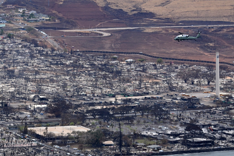 Incendiile de vegetaţie au devastat insula Maui (2)