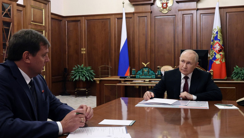 Putin discută cu marionetele din regiunile ucrainene ocupate
