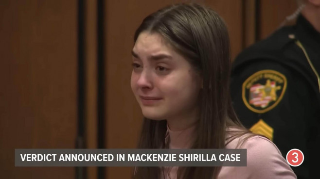 Mackenzie Shirilla has been found guilty for the deaths of her boyfriend and a friend