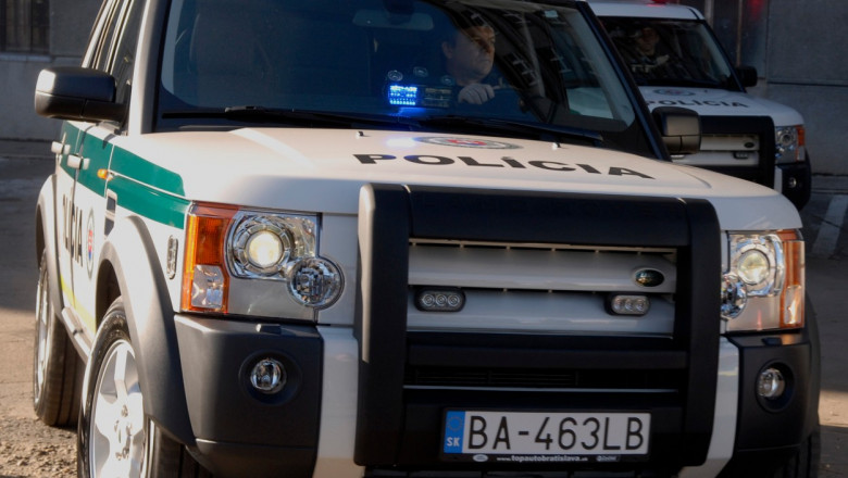 masina de politie slovaca