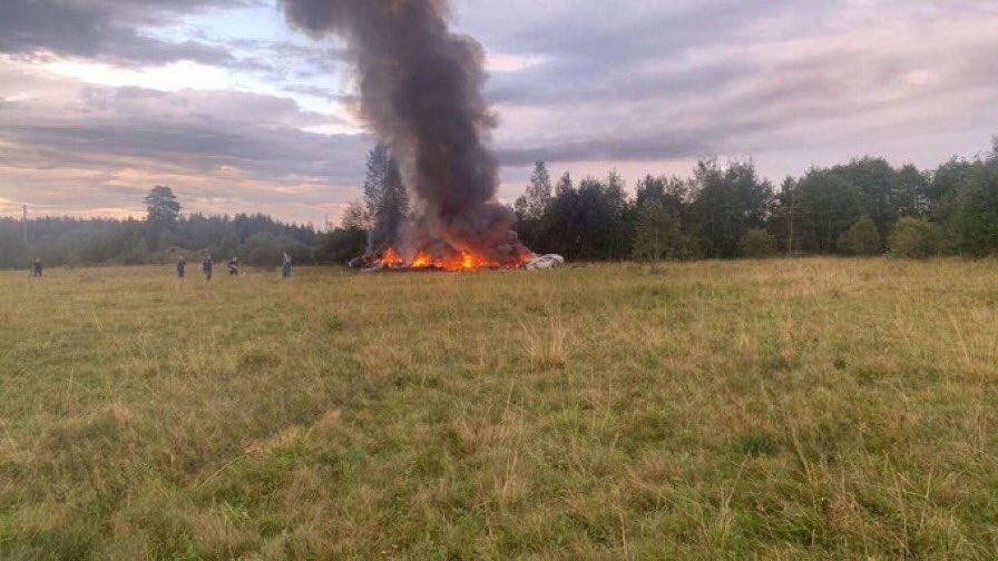 Pentagonul spune că nu există niciun indiciu că o rachetă sol-aer a doborât avionul în care se afla Prigojin
