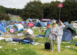 Leeds Festival Rubbish, Leeds, Yorkshire, UK - 28 Aug 2023