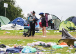 Leeds Festival Rubbish, Leeds, Yorkshire, UK - 28 Aug 2023